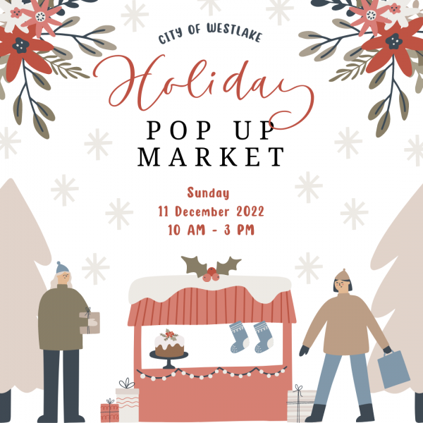 Market Vendor Registration Holiday Pop Up Market City of Westlake
