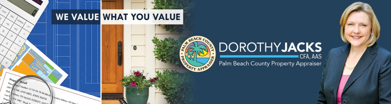 News on Behalf of Palm Beach County Property Appraiser’s Office July