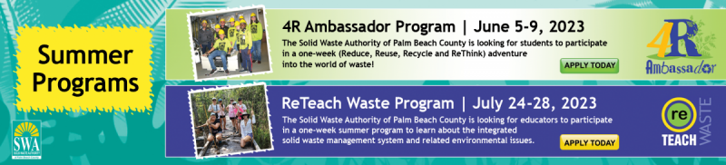 Image: SWA Banner for Summer Programs