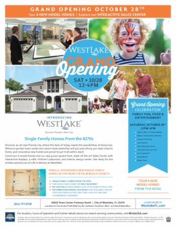 Grand Opening Flyer