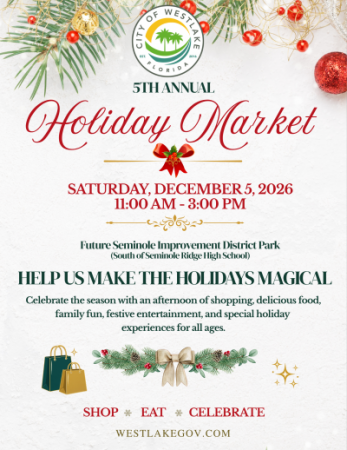 City of Westlake 5th Annual Holiday Market